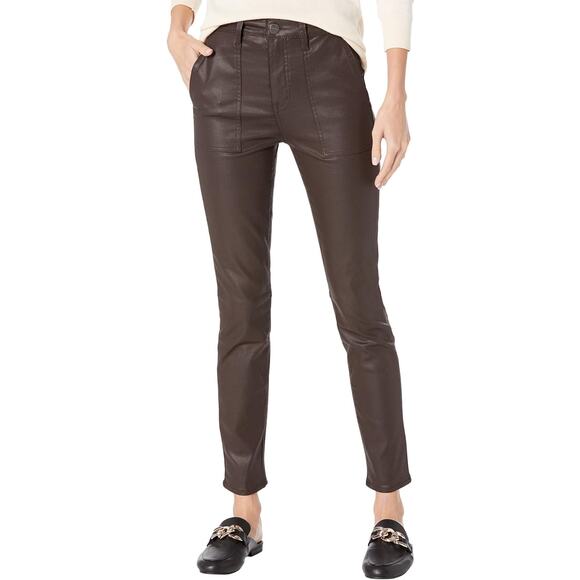 Sanctuary Hayden High Rise Coated Stretch Denim Skinny Pants Size 29 - Picture 10 of 13